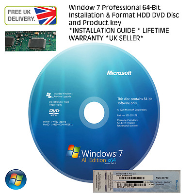 Windows 7 Pro 64 Bit Dvd